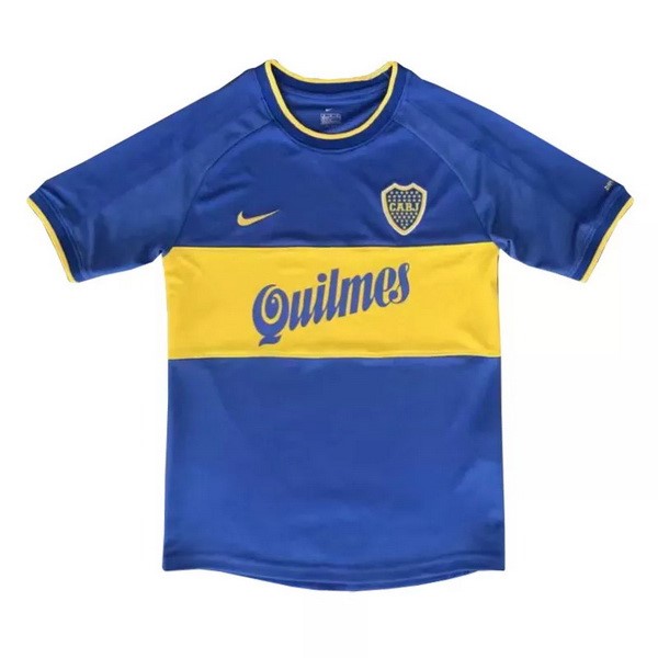 Camiseta Boca Juniors Primera Equipo Retro 2000 Azul